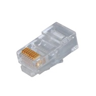 DJ97 New 8 Pin RJ45 Connector Adapter RJ-45 8Pin Crimp Krimping Connector