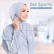 Muslim Sporty Hijab Dryfit