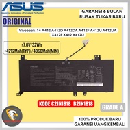 Original Asus A412 A412F X412 X412FA X412FJ X412UA X412UB C21N1818 Battery