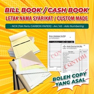 Supply Only Bill Book/Invoice Book/Cash Bill/Official Receipt/Resit Rasmi/Buku Resit [HARGA BEST]