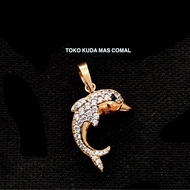 Fish Pendant Grade 375, Weight 2 Grams