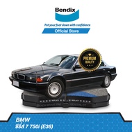 Bendix ผ้าเบรค BMW Series 7 750i (E38) (ปี 1995-04) ดิสเบรคหน้า+ดิสเบรคหลัง (DB1408DB1397)