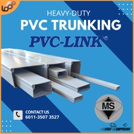 PVC TRUNKING / PVC CASING / WAYAR ELEKTRIK CASING [ SIRIM APPROVED / 6FEET 6KAKI / HEAVY DUTY ]