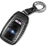 T-carbon Key Fob Cover Compatible with Subaru,Real Glass Fiber Key Fob Protector Case Compatible wit