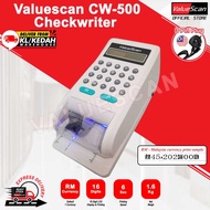 CW-500 & CW-500M CHECK WRITER / CW500 & CW500M CHEQUE PRINTER