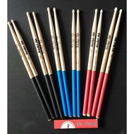 Vic Firth Classic Drumstick Rubberized Handle Black Blue Red 5a 7a