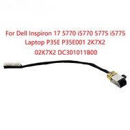 Replacement DC Power Jack Cable Connector for Dell Inspiron 17 5770 I5770 5775 I5775 Series P35E P35