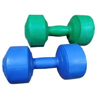 Cement plastic dumbbells covered with plastic from 1kg to 7kg made in Vietnam
