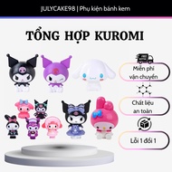 Kuromi Cat, Melody Rabbit, Long-eared Dog models decorate cakes and birthday cakes