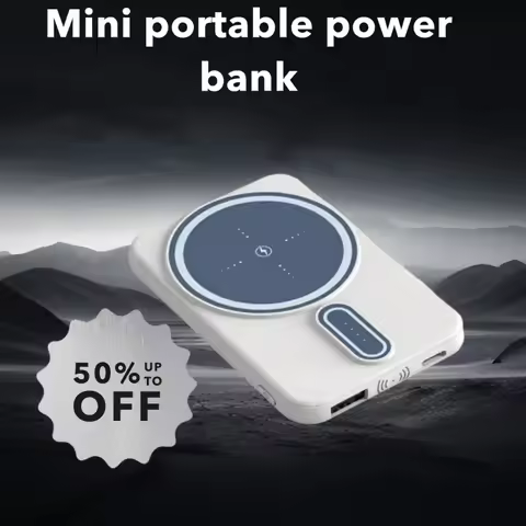 MagSafe Magnetic Wireless Power Bank For Apple Mini Portable Power Bank