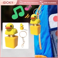 IDOKY Quacky Duck Fidget Toy Duck Quacking Keyboard Button Sensory Toys Key Board Clicker Keychain