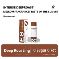 JOYINBAG E8 Deep Roast Nitro Coffee [Dark Roast Coffee] 8 Espresso Shots Per Can