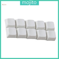 Mojito Ceramic Resin Keycaps Smooth Glaze Keyboard Keycap for Mechanical Keyboard