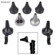 [Asegreen]  Reusable Adult Child Non Disposable Speculum Earmuff Otoscope Accessory Ear Tip Funnel Nozzle Specula Cone Replacement