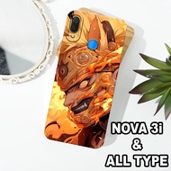 G46 - HUAWEI NOVA 3i Silicone - HUAWEI NOVA 3i pro camera Softcase - NARUTO Motif - Flexible rubber 