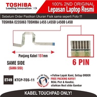 ET49 KTCP-TOS-11 6 PIN E Touchpad Cable235863 TOSHIBA L455 L455D L450D
