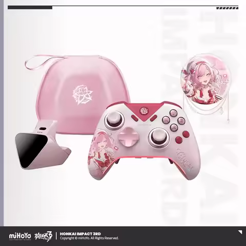 miHoYo Official Honkai Impact 3 Elysia Wireless Bluetooth Elite Gaming Controller Gift Box Anime Cha