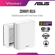 Asus ZenWiFi BQ16 BE25000 WiFi 7 Mesh Router Quad Band AiMesh AiProtection