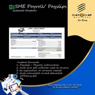 Payroll/payslips Template Excel 3.1 automate