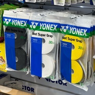 [Kaijiang Sports Badminton Store] YONEX AC102EX-30 30pcs Grip Cloth Leather AC102 Durable Anti-Slip 