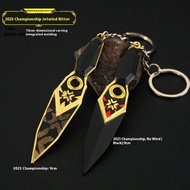 1 móc khóa Valorant xu hướng mới nhất năm 2025 - Đồ chơi mini Fearless 2023 Champion Zephyr Kunai Ro