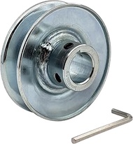 Saelno AB350-7/8 Single Groove Web Sheaves,v Belt Pulley 7/8 inch bore 3.5" OD,Motor Pulley Carbon S
