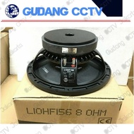 Spesial Speaker Komponen Rcf L10Hf156/L10 Hf156 10 Inch Mid Low