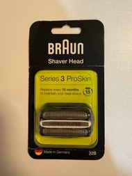 百靈牌鬚刨series 3刀頭 Braun Series 3 ProSkin