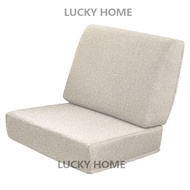 【foam+cover】Cushion 35D/40D/50D/60D High-density Custom cushion cover hard chair Penutup kusyen