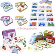 Cognition puzzle box set cognitive puzzle/ educational toys for children wooden puzzle/ first puzzle