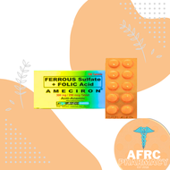 Ameciron Tablet Iron Plus Folic Acid 100 Pieces Tablet