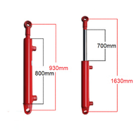 Cây Ben thủy lực 2 chiều hành trình 700mm 800mm 1000mm 1m loại 2 Tấn xylanh xy lanh ben 2 chiều