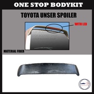 M132 TOYOTA UNSER SPOILER WITH LED FIBERGLASS SKIRT LIP BODYKIT