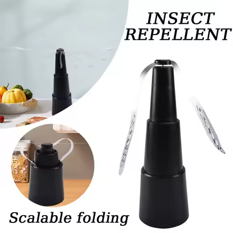 Retractable Electric Fly Repellent Fan 1pc Drive Fans for Outdoor Indoor Meal Battery Type Fly Repel