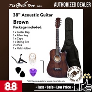 【READY STOCK)】38 Inch (Custom Name/ Engrave) Acoustic Guitar Package (COMBO Set/ Gitar Akustik/ Gitar Kapok/ Engrave/ Uk