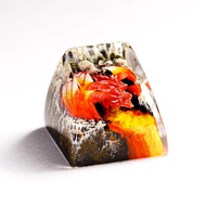 Dragon Resin OEM SA Profile Key Cap, Dragon keycap Custom Color Dragon RGB Keyboard Cherry MX Mechan