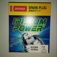 DENSO IRIDIUM POWER SPARK PLUGS IK22 FOR PERODUA/PROTON/HONDA/TOYOTA