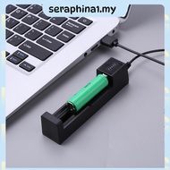 [seraphina1.my] 18650 Battery Quick Charging Charger Portable USB Lithium Battery Charger