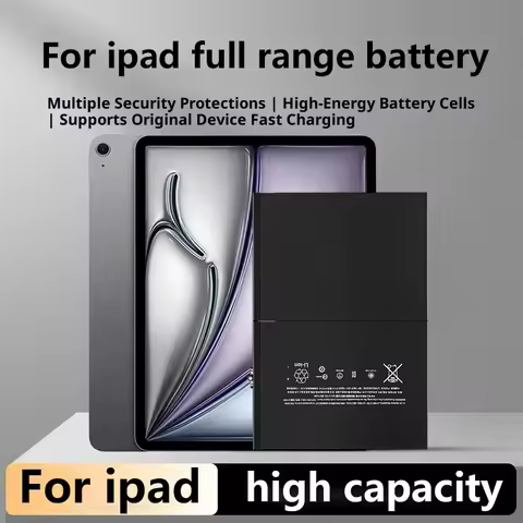 Green leaf Tablet Battery For iPad 5 6 Air A1484 For iPad Air2 A1474 A1475 A1893 10.2 Mini 2 3 4 5 P