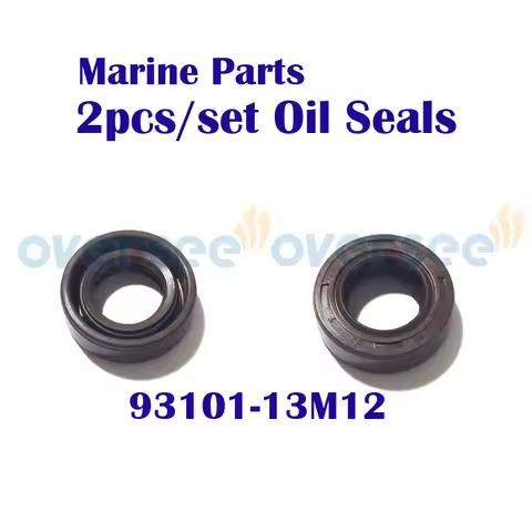 2pcs/set Oil Seal 93101-13M12 For Yamaha Outboard Motor 2T Parsun Hidea HDX SEAPRO 3HP 4HP 5HP Size 