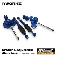 SWORKS ABSORBER TOYOTA VIOS NCP150 2014"~2018