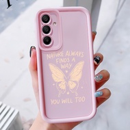 Case For Samsung A25 5G A15 4G A15 5G Butterfly Silicone Shockproof Phone