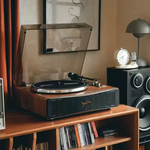 PARON Syitren Syitarin Vinyl Record Player Retro Phonograph Modern Phonograph Bluetooth Audio Film L