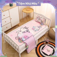 60x120cm Rubber Mat for Baby with Cold Elastic Blanket 100x140cm Pillow 25x40cm Cute Desney Pattern 