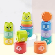 Bear Cup Puzzle Toy for Children - Many Funny Colors to Train Baby's Thinking 89092