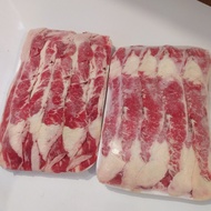 Shortplate Daging beef slice Yoshinoya import US 500 gr