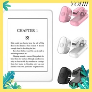 YOHII E-book Page Turner, Lightweight ABS Page Turner Remote,  2-in-1 Remote Record Triggers for Kin