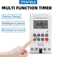 KG316S 7 Days Weekly Digital Electronic Lighting Timer Programmable TIME SWITCH Relay Interval 1 Sec
