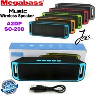 Terlaris Speaker Bluetooth Stereo Music MEGABASS Wireless Stereo