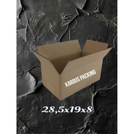 UK packing cardboard size 28.5x19x8 large cardboard ..